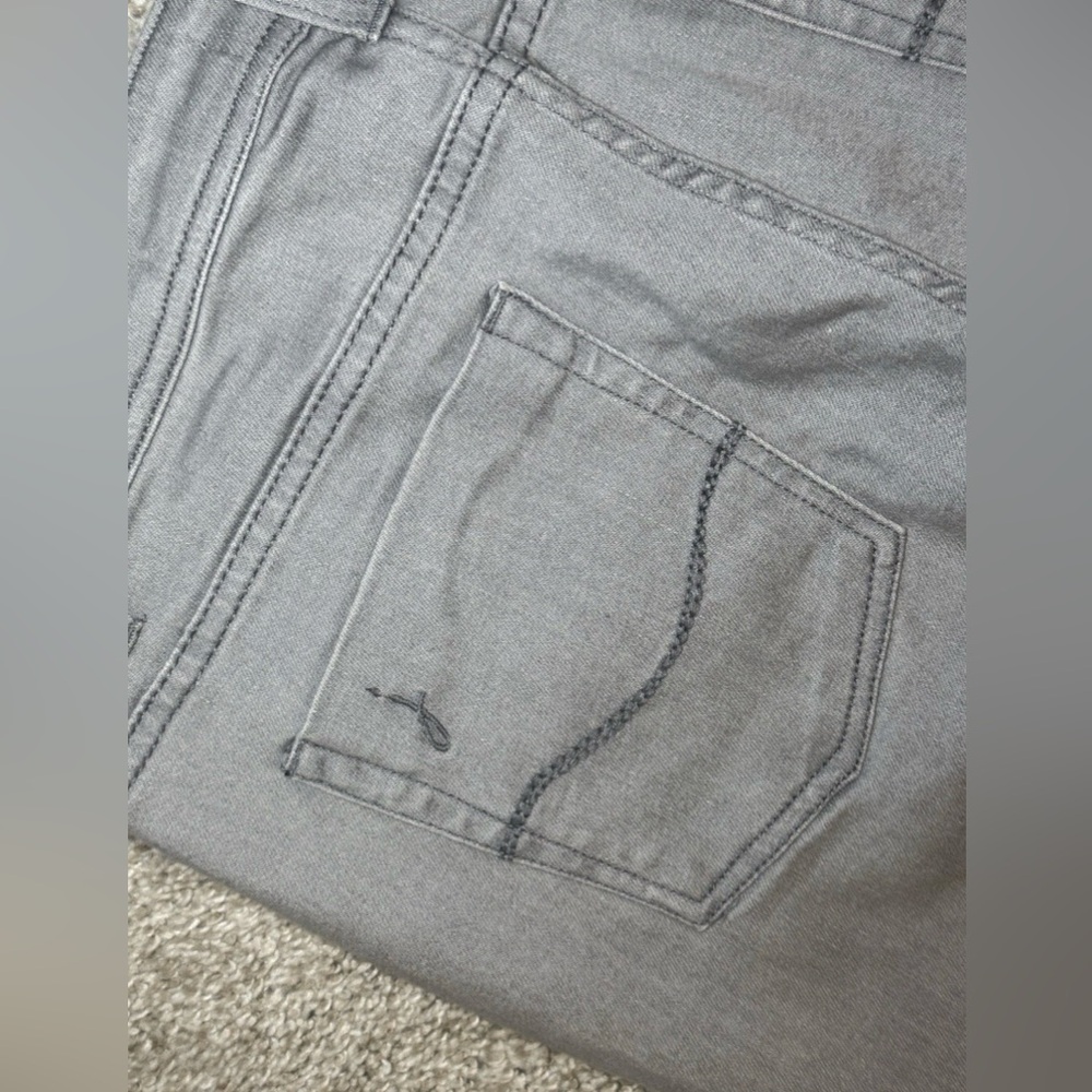 Joules Jeans Womens UK 12 US 8 Gray Skinny Leg Stretch Denim Monroe 30x31 - Picture 7 of 9